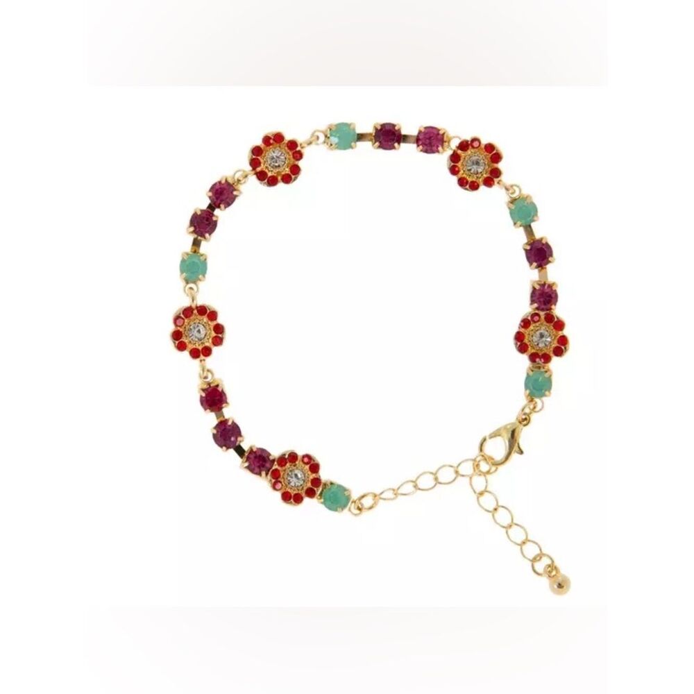 New Flower Rhinestone Bracelet